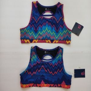 Gap Kids XXL 14-16 Girls Gapfit Gap Fit 2 Sports Bras